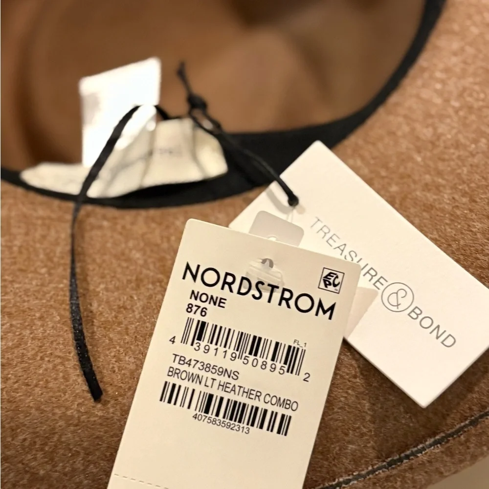 Stylish Tan Fedora Hat
